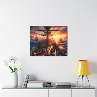 Voyage & Conquest Art Canvas Ed. 5