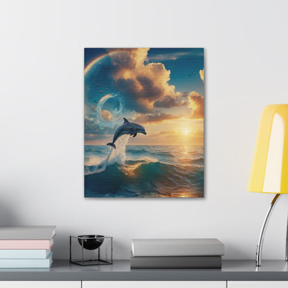 Serene Ocean Art Canvas Ed. 2