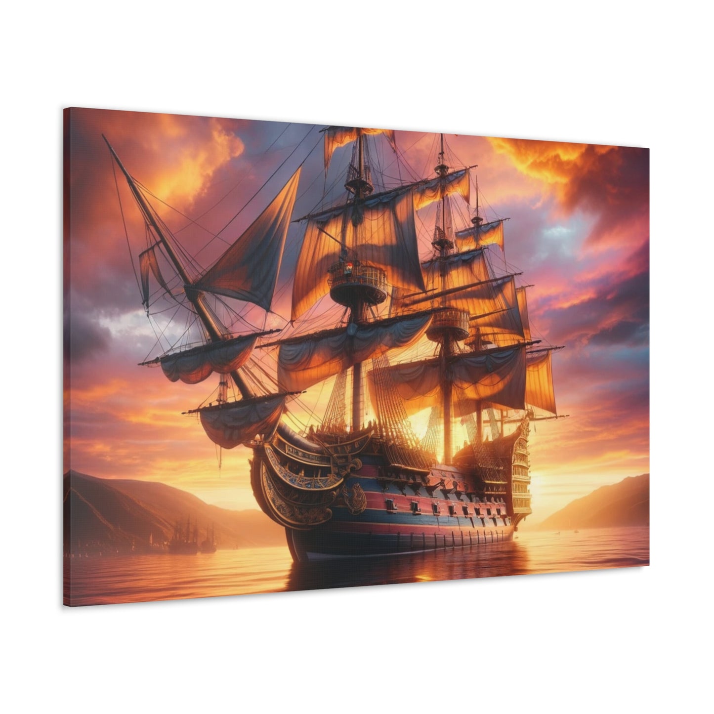 Voyage & Conquest Art Canvas Ed. 18