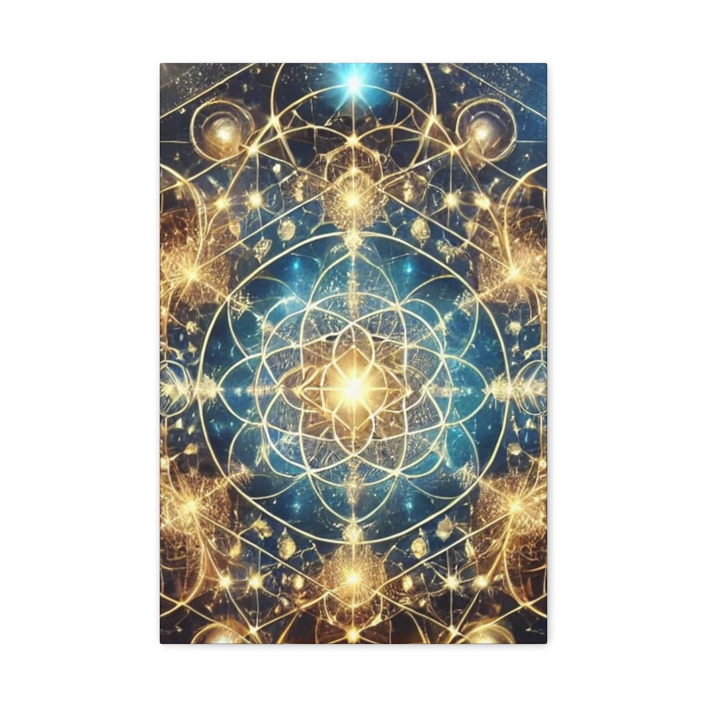 Sacred Geometry Art Canvas Ed. 70