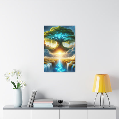 Trees of Light Art Canvas Ed. 5