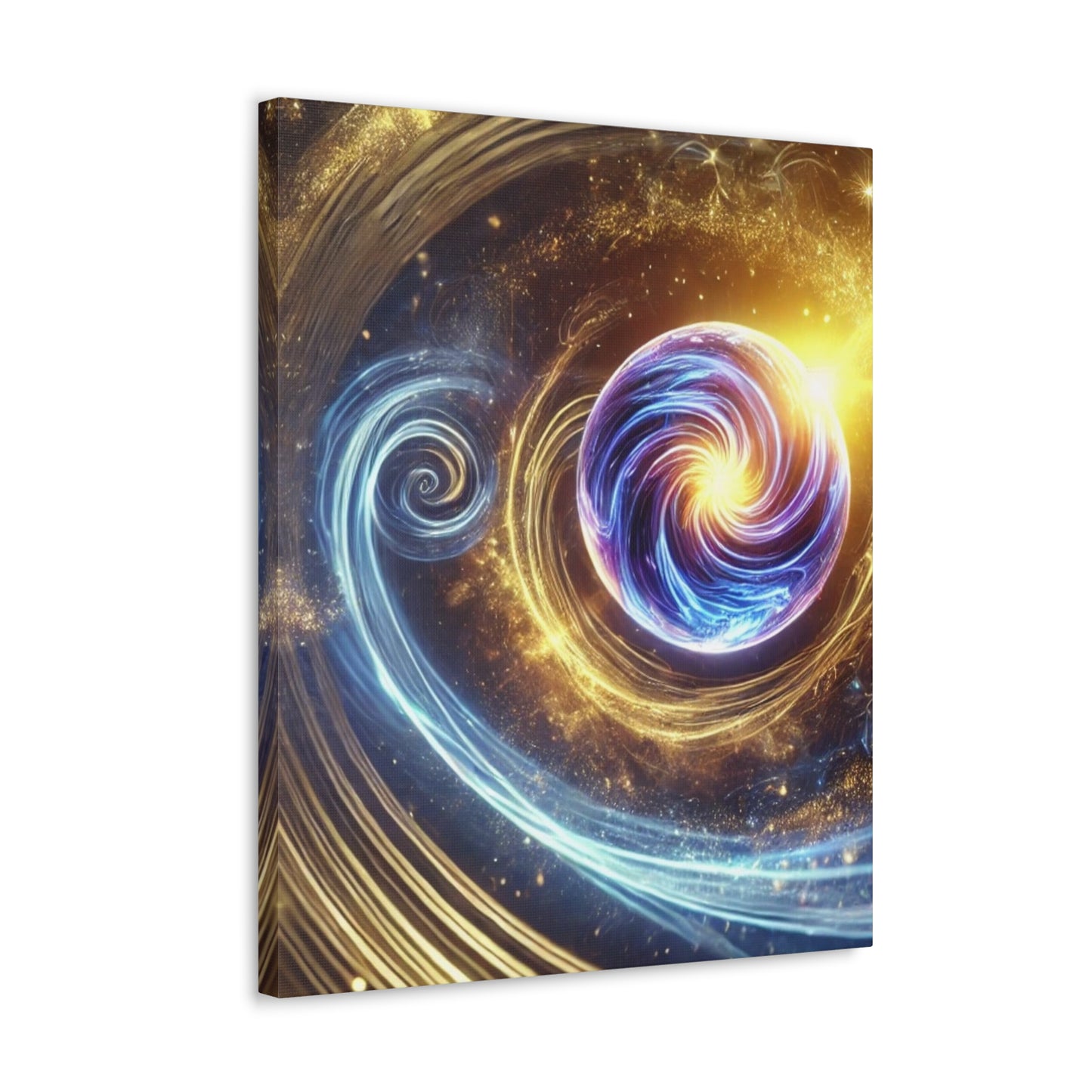 Energetic Orbs Art Canvas Ed. 15