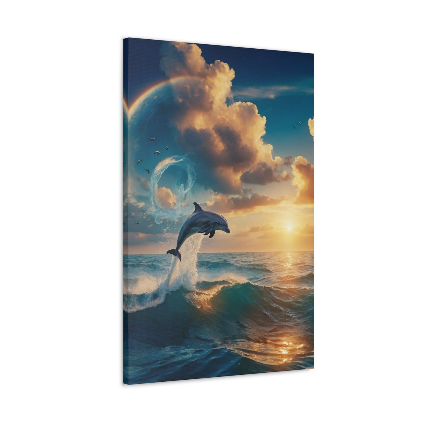 Serene Ocean Art Canvas Ed. 2