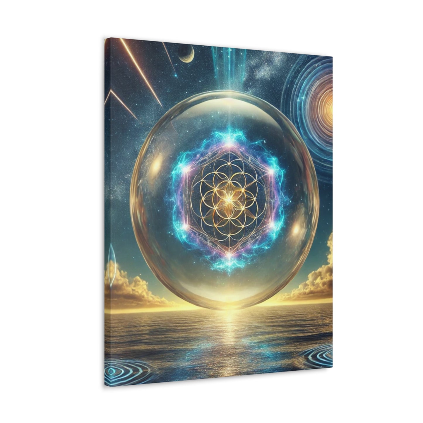 Sacred Geometry Art Canvas Ed. 18