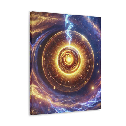 Energetic Orbs Art Canvas Ed. 11