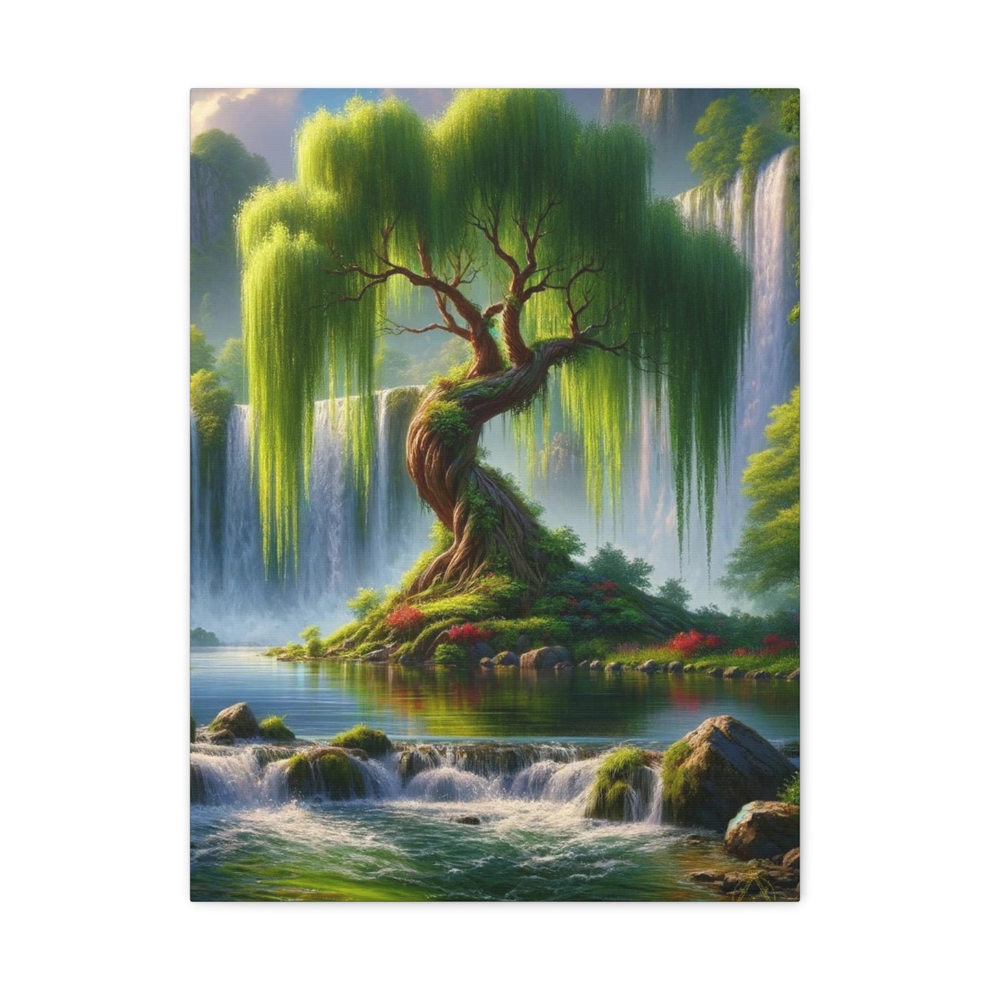 Trees of Light Art Canvas Ed. 17