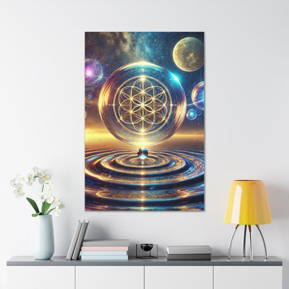 Sacred Geometry Art Canvas Ed. 23