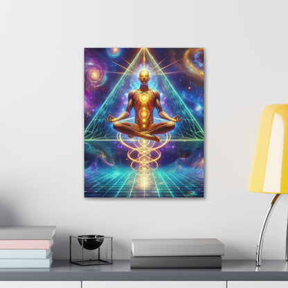 Quantum Entanglement Art Canvas Ed. 18