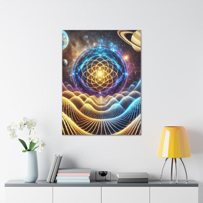 Sacred Geometry Art Canvas Ed. 8