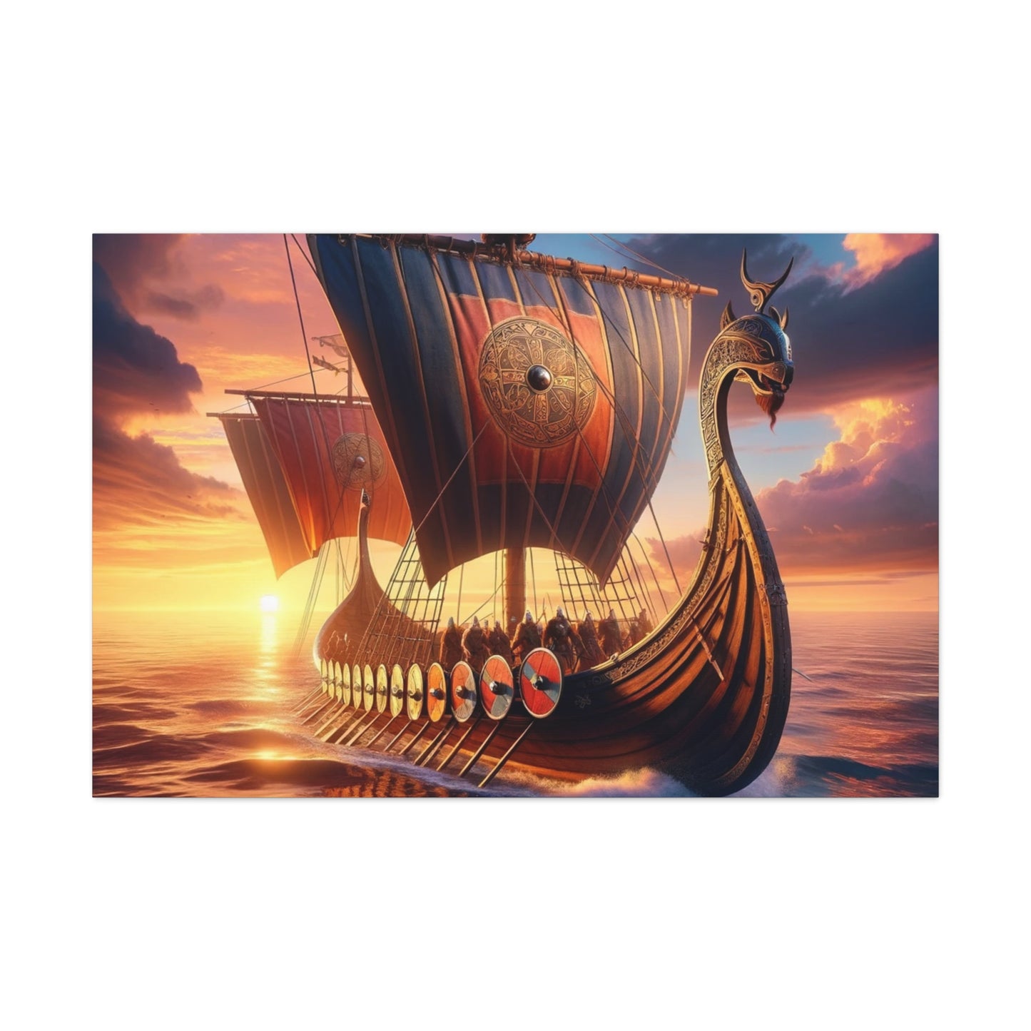 Voyage & Conquest Art Canvas Ed. 8