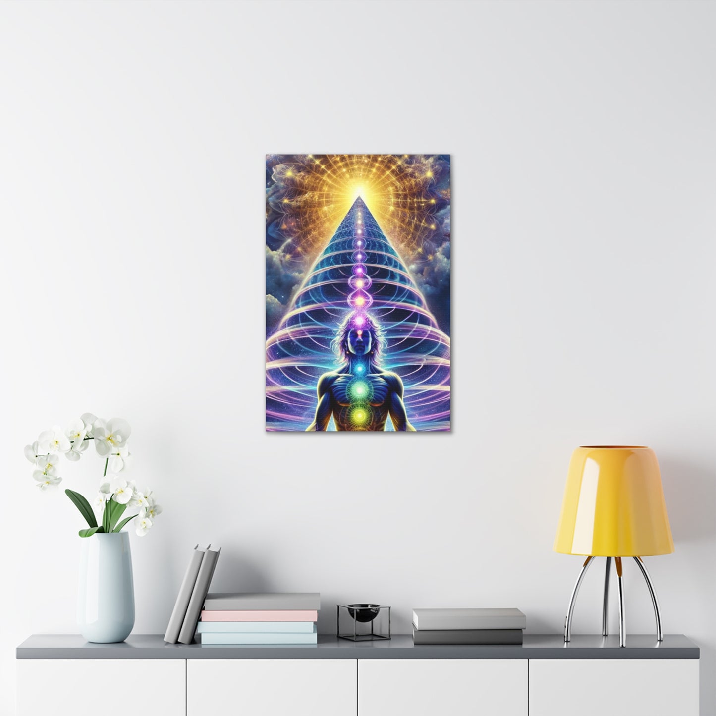 Quantum Entanglement Art Canvas Ed. 8