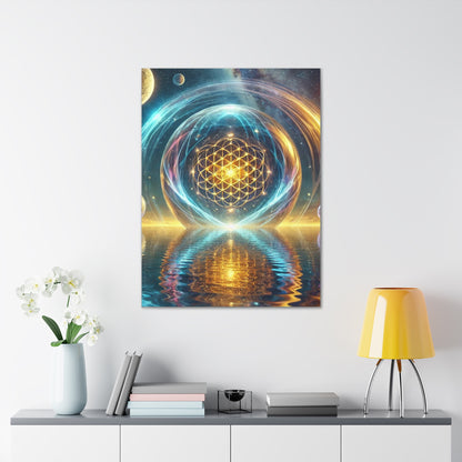 Sacred Geometry Art Canvas Ed. 14