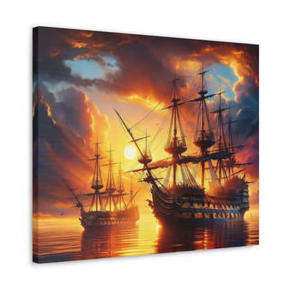 Voyage & Conquest Art Canvas Ed. 20