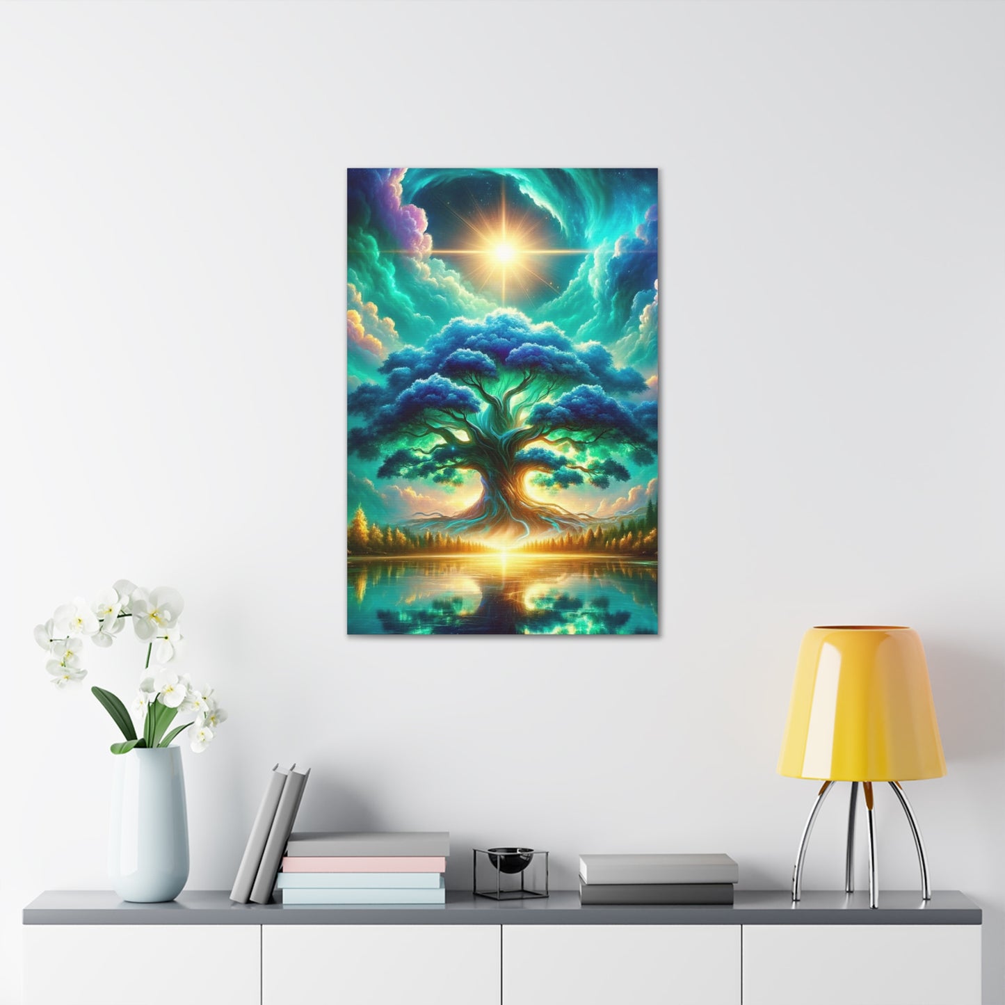 Trees of Light Art Canvas Ed. 13