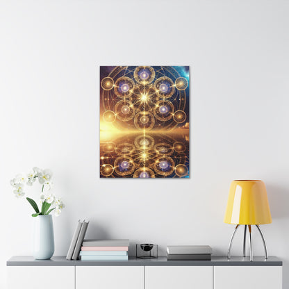 Sacred Geometry Art Canvas Ed. 95