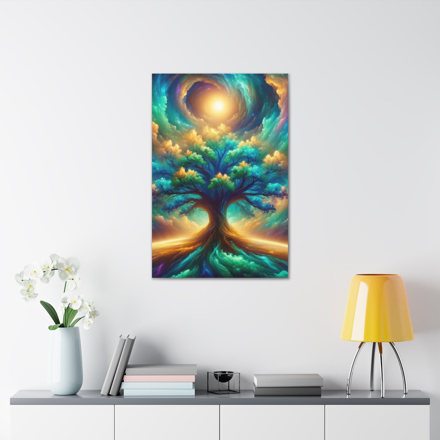 Trees of Light Art Canvas Ed. 15