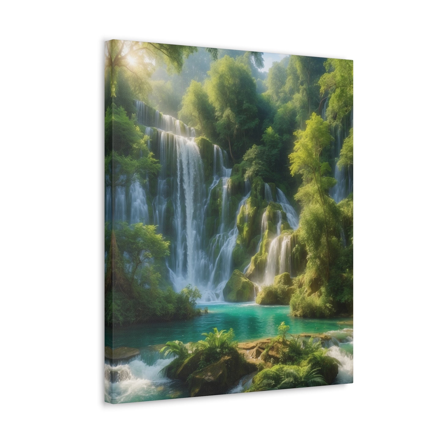 Majestic Waterfalls Art Canvas Ed. 3