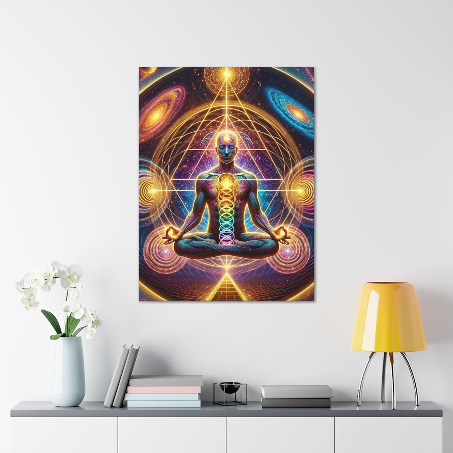 Quantum Entanglement Art Canvas Ed. 32