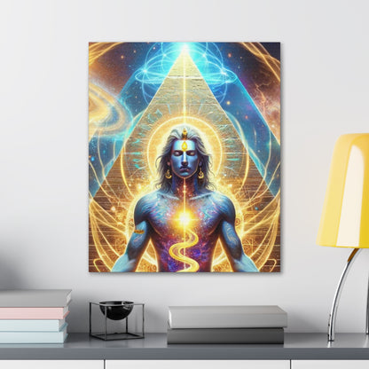 Quantum Entanglement Art Canvas Ed. 15