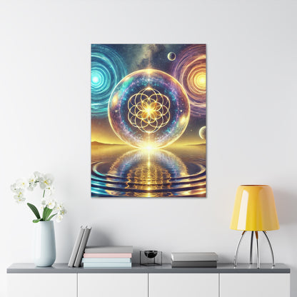 Sacred Geometry Art Canvas Ed. 13