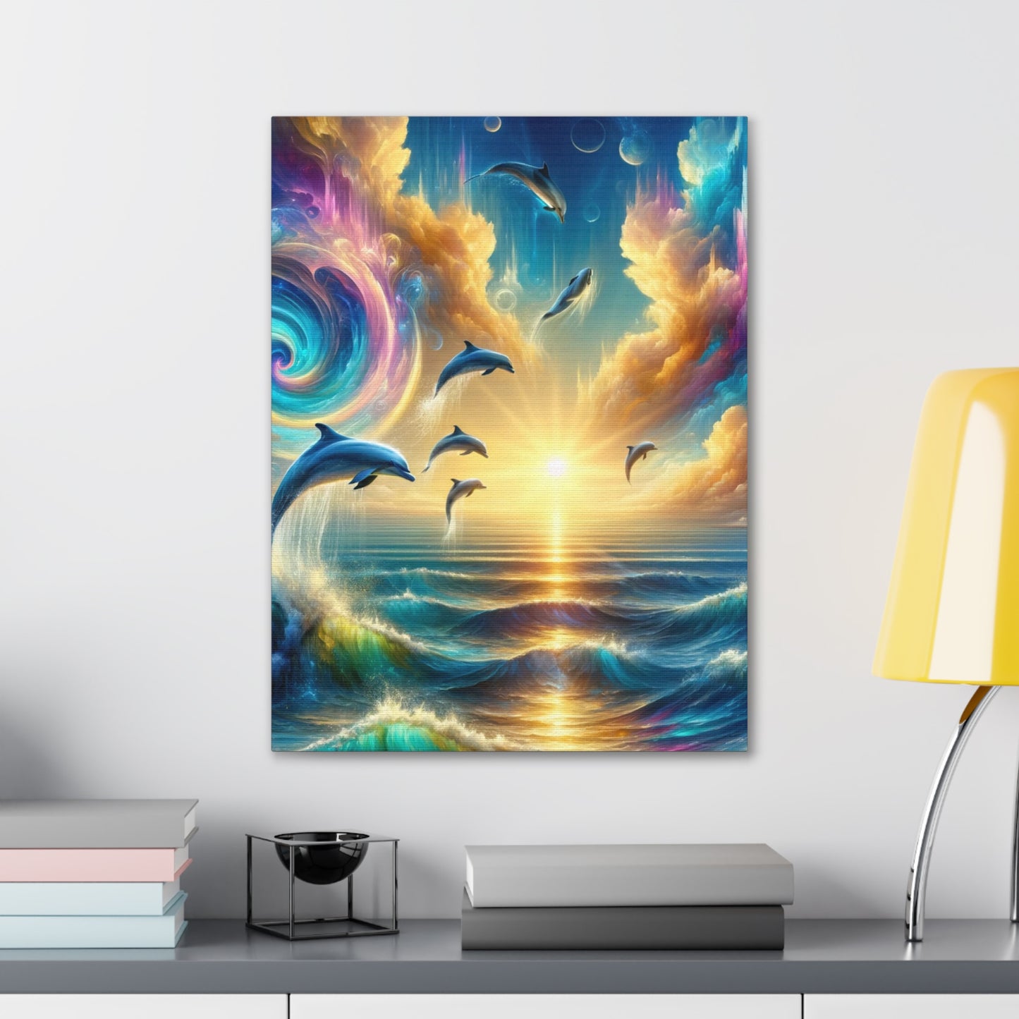 Serene Ocean Art Canvas Ed. 7