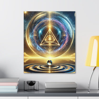 Sacred Geometry Art Canvas Ed. 33