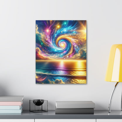 Serene Ocean Art Canvas Ed. 14