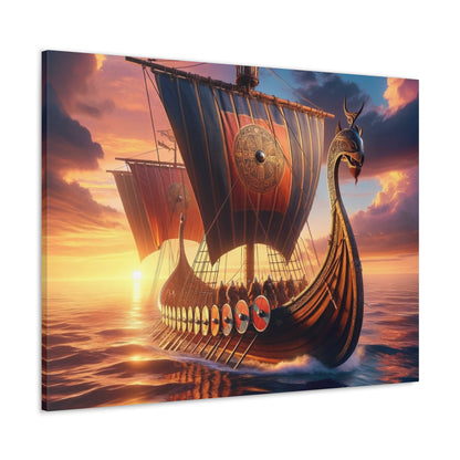 Voyage & Conquest Art Canvas Ed. 8