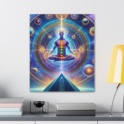 Quantum Entanglement Art Canvas Ed. 34