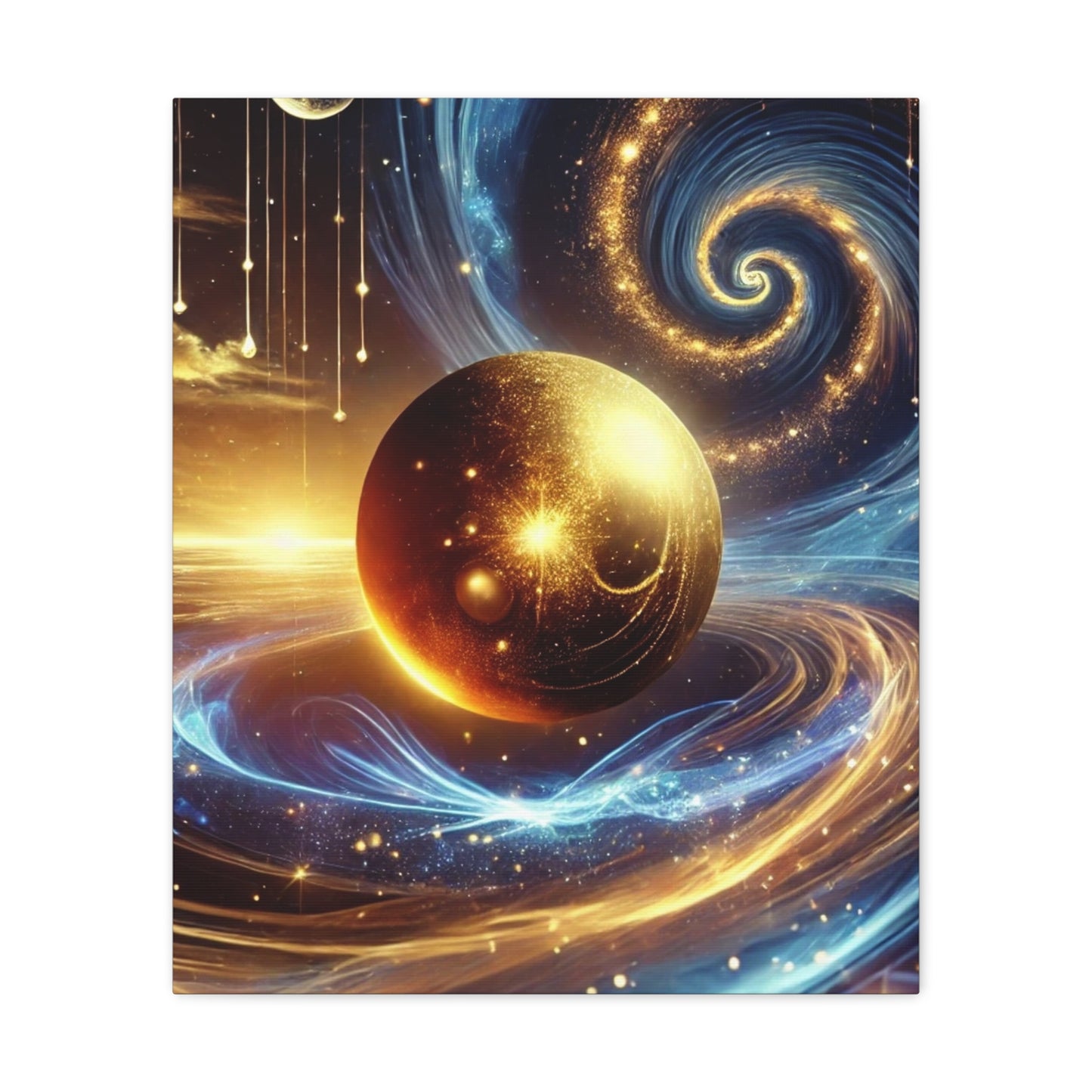 Energetic Orbs Art Canvas Ed. 6