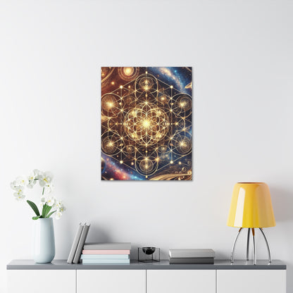 Sacred Geometry Art Canvas Ed. 78