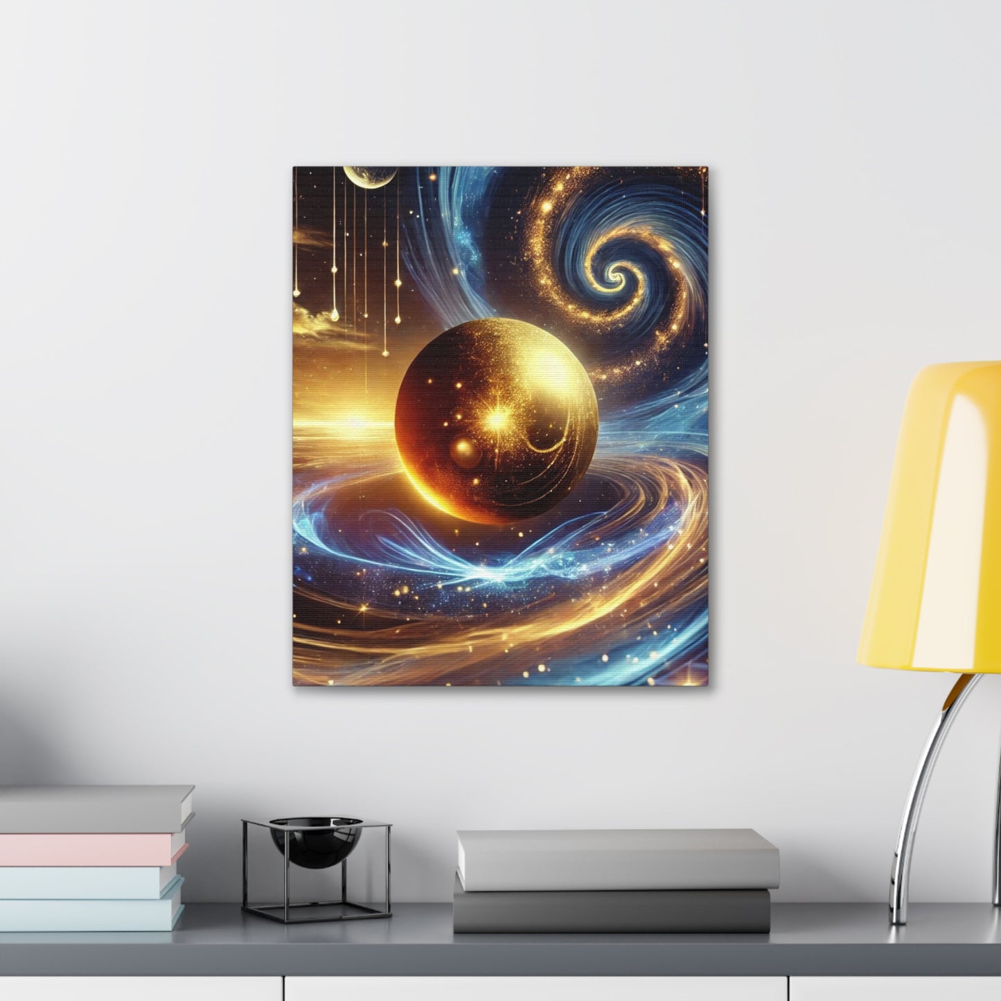 Energetic Orbs Art Canvas Ed. 6