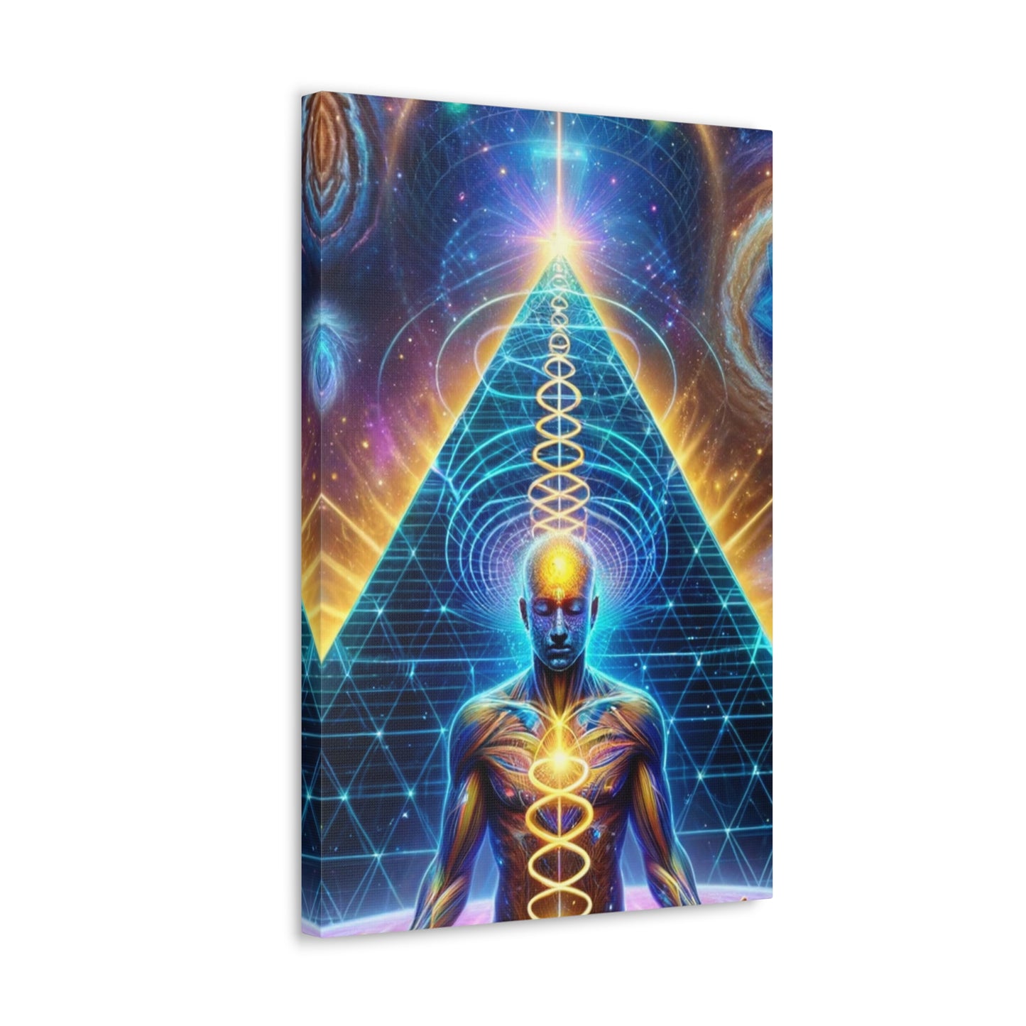 Quantum Entanglement Art Canvas Ed. 6