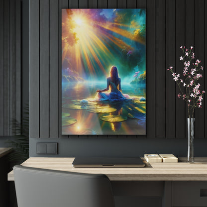 Blissful Lotus Acrylic Print Ed. 5