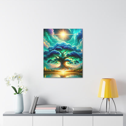 Trees of Light Art Canvas Ed. 13