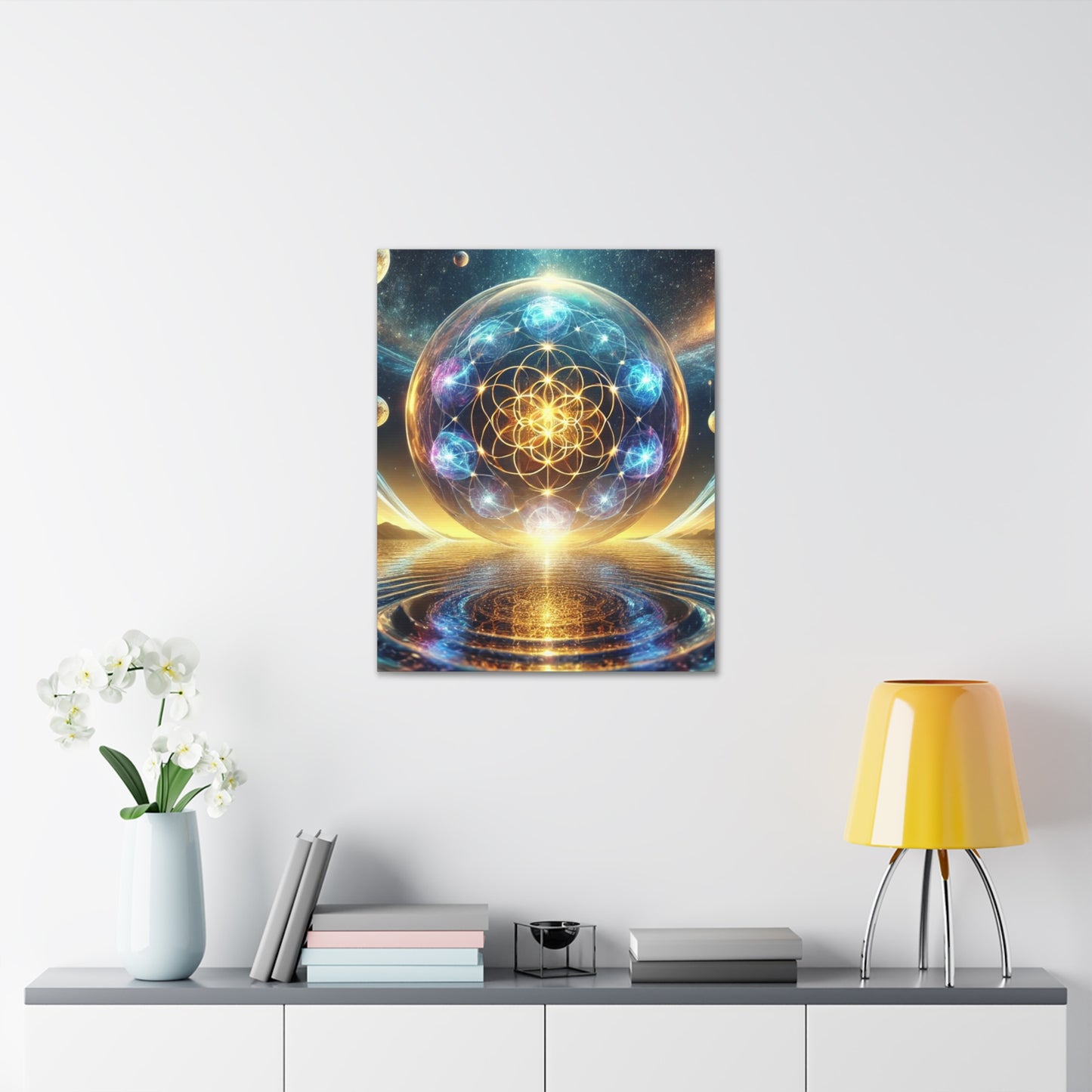 Sacred Geometry Art Canvas Ed. 12