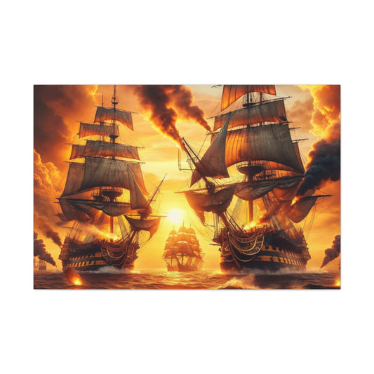 Voyage & Conquest Art Canvas Ed. 2