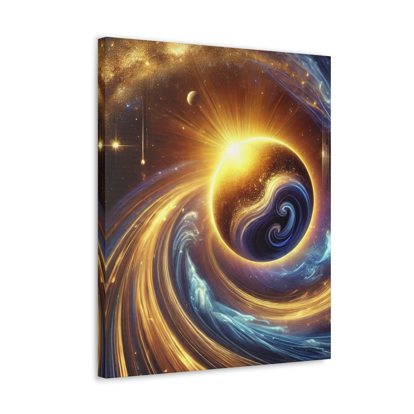 Energetic Orbs Art Canvas Ed. 17