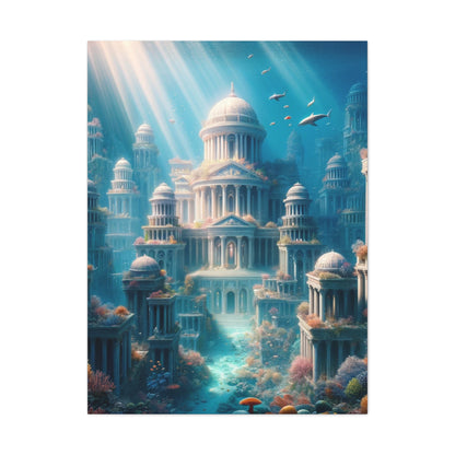 Dreams of Atlantis Art Canvas Ed. 1