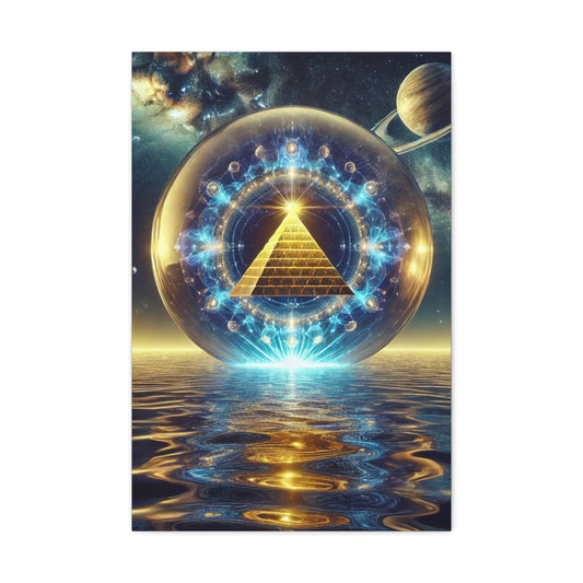 Sacred Geometry Art Canvas Ed. 41