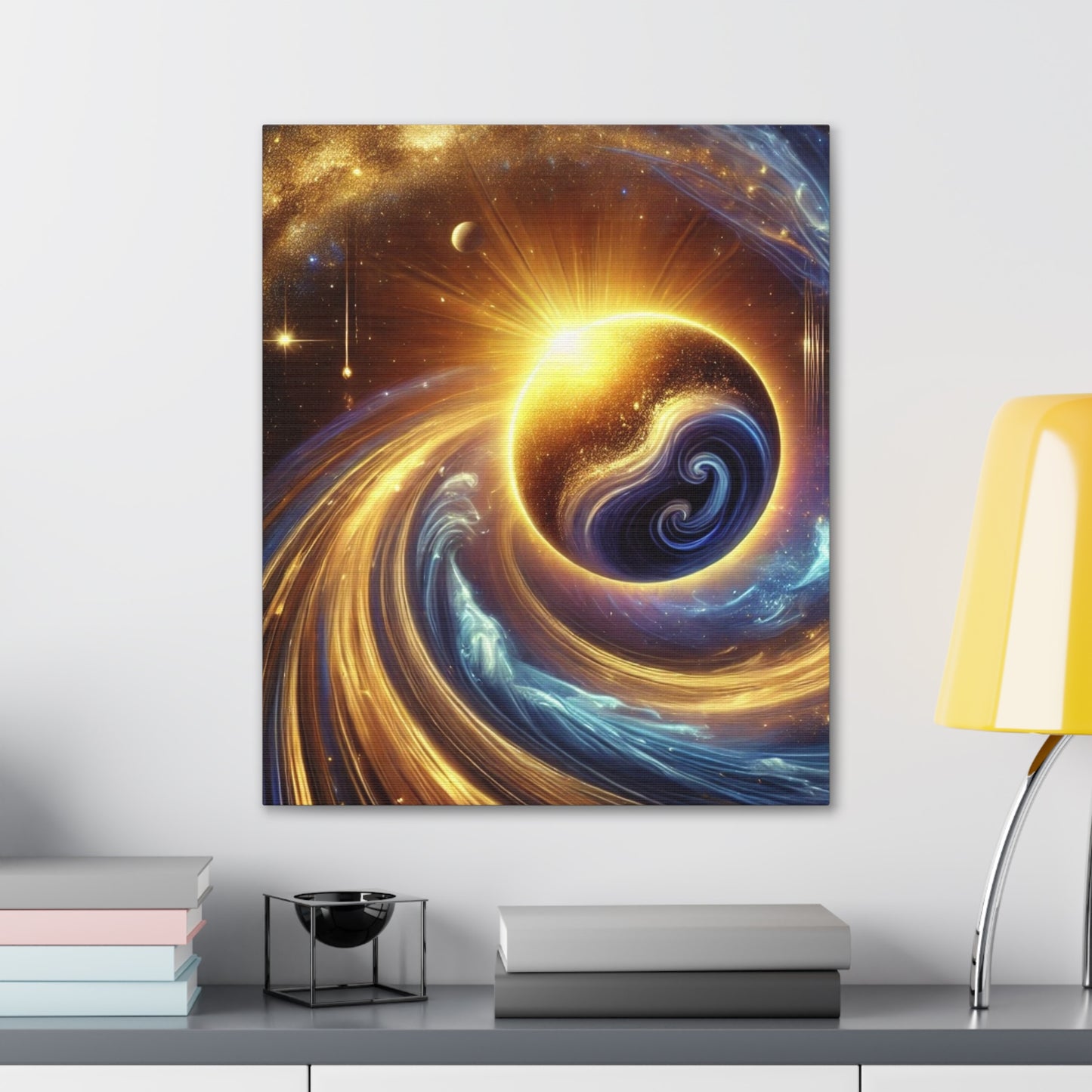 Energetic Orbs Art Canvas Ed. 17