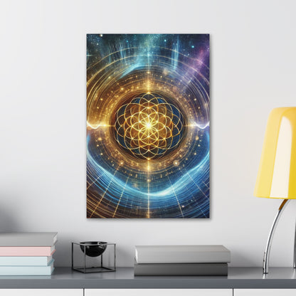 Sacred Geometry Art Canvas Ed. 6