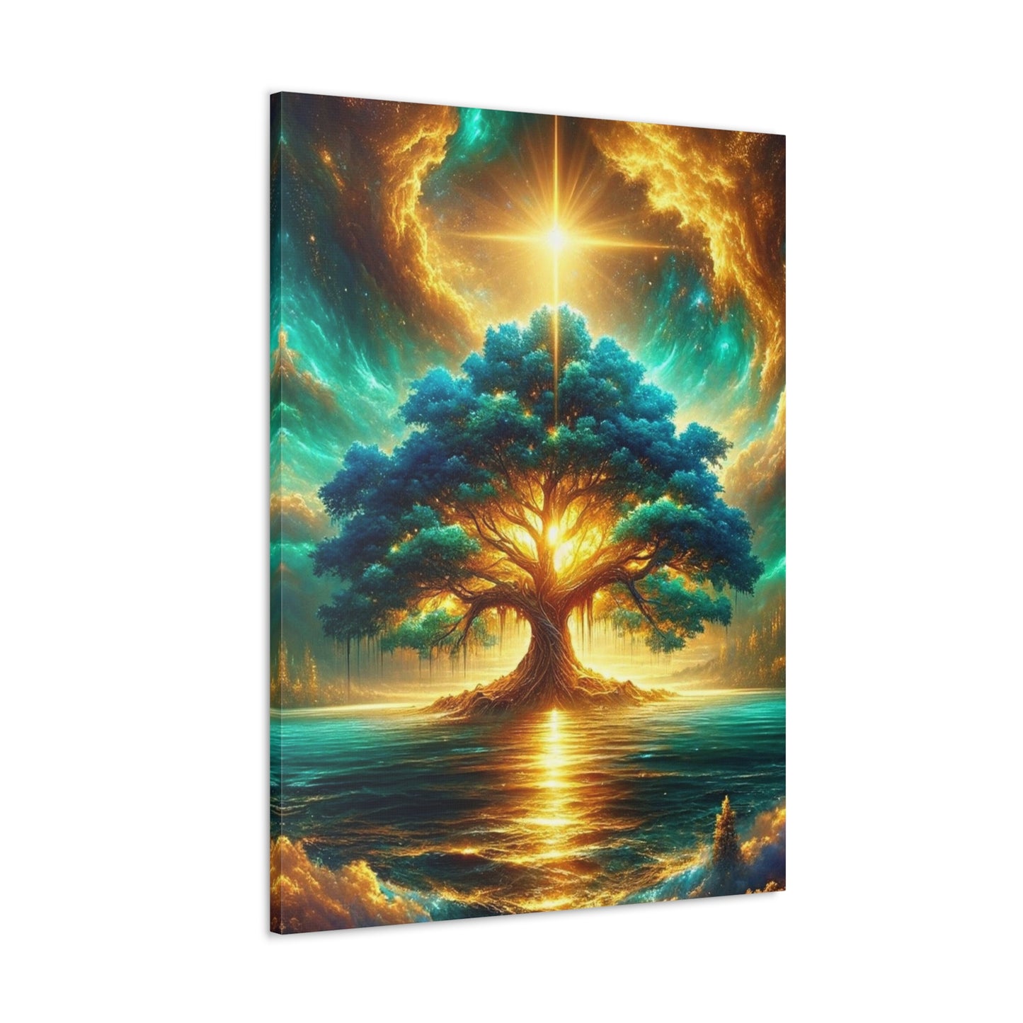 Trees of Light Art Canvas Ed. 10