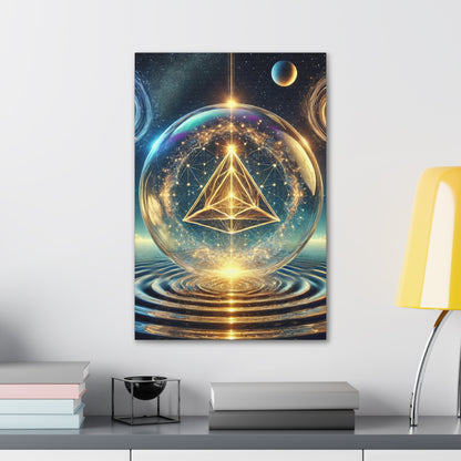 Sacred Geometry Art Canvas Ed. 34