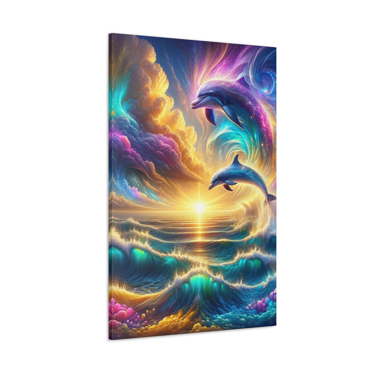 Serene Ocean Art Canvas Ed. 9