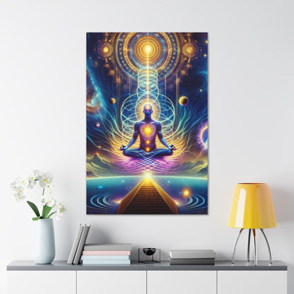 Quantum Entanglement Art Canvas Ed. 25