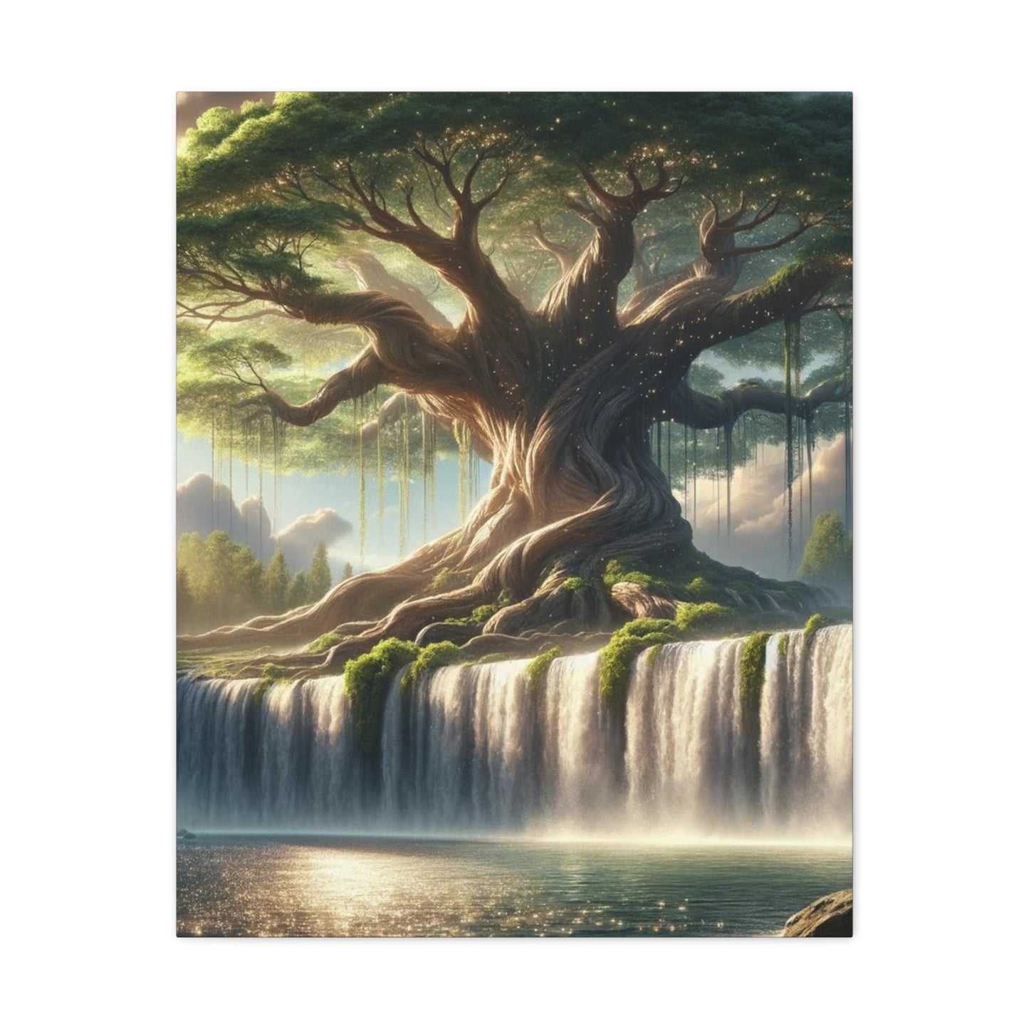 Trees of Light Art Canvas Ed. 18