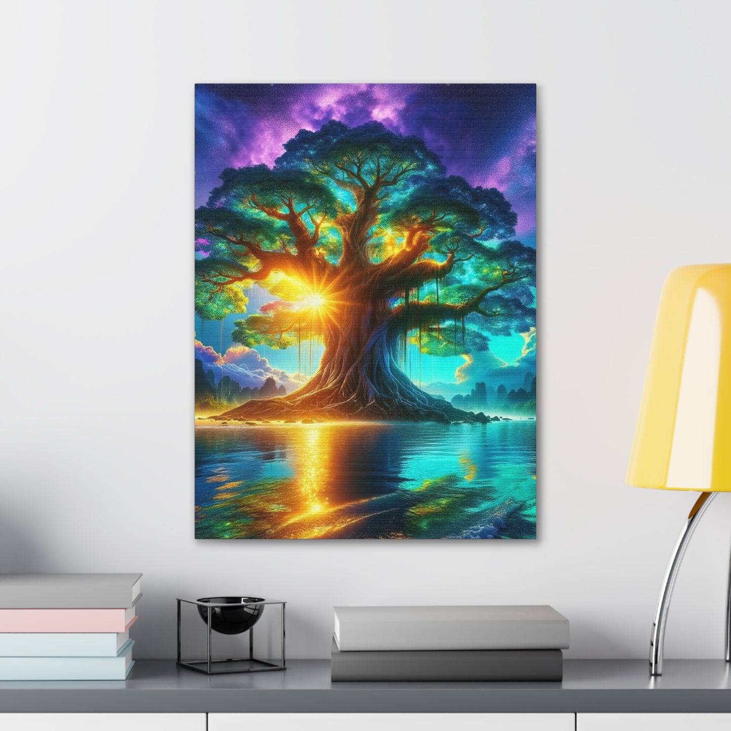 Trees of Light Art Canvas Ed. 14