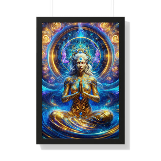 Framed Vertical Poster | Divine Goddess Ed. 132