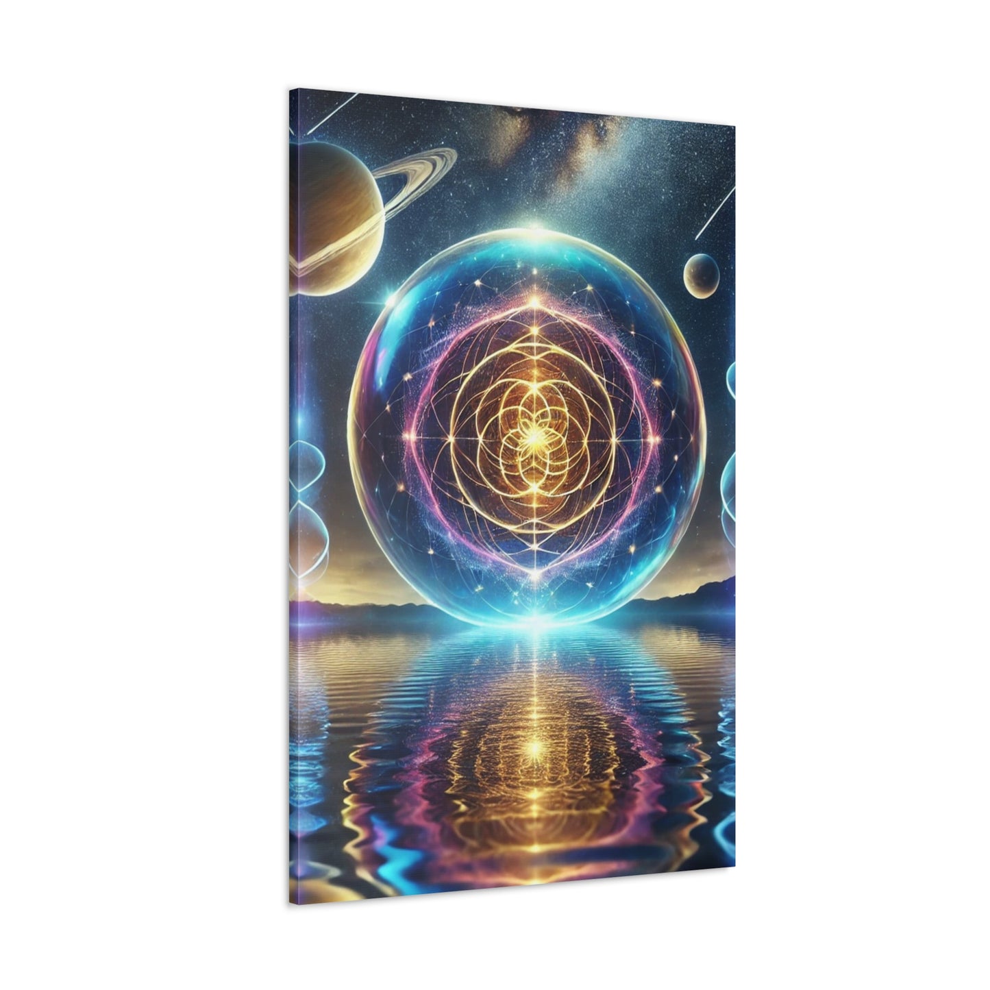 Sacred Geometry Art Canvas Ed. 16